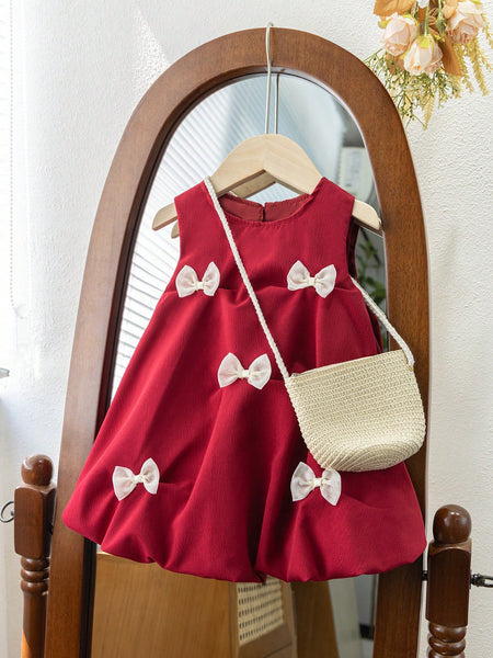 Vestido de línea A sin mangas