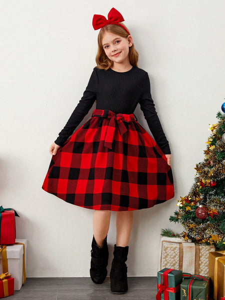 Vestido de manga larga