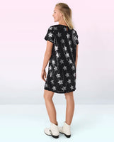 Vestido Kids con estampado de estrellas