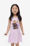Vestido con estampado de Frozen