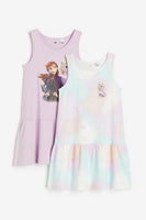 Vestido con estampado de Frozen