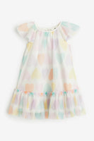 Vestido con estampado de Corazones