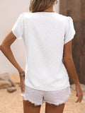 Blusa con Lunares con diseño de fruncido