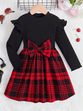 Vestido de manga larga