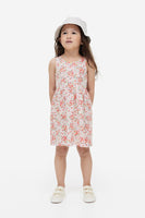 Vestido con estampado de flores