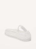 Sandalia Glitter-Jelly transparente