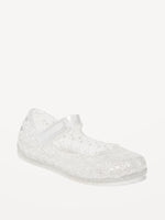Sandalia Glitter-Jelly transparente