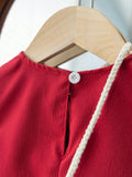 Vestido de línea A sin mangas