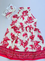 Vestido Kids con estampado de flores