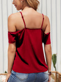 Top ribete con encaje 603905