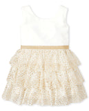 Vestido toddler Dorado
