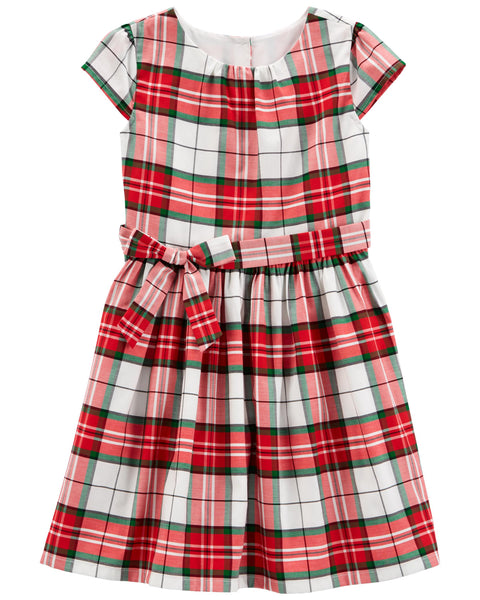 Vestido toddler a Cuadros