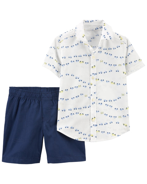 Set Camisa Short