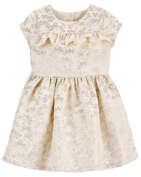 Vestido toddler Dorado