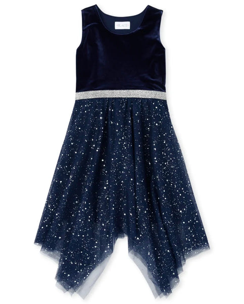 Vestido kids con lentejuelas