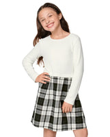 Vestido kids a cuadro