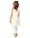 Vestido toddler con estrellas brillantes
