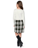 Vestido kids a cuadro