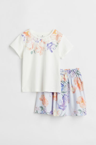 Set Camisa Falda