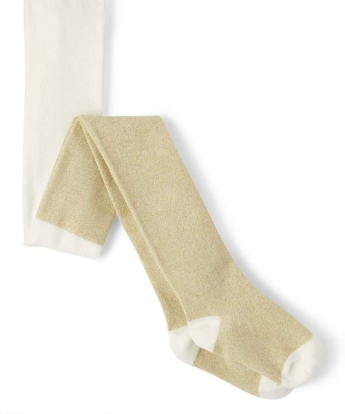 Medias metálicas para niñas - Oro