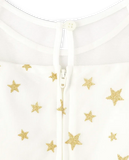 Vestido kids de malla con estrellas brillantes