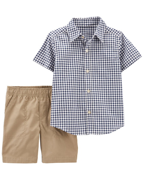 Set Camisa Short