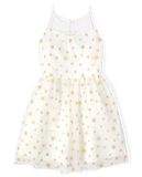 Vestido kids de malla con estrellas brillantes
