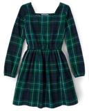 Vestido kids a cuadros