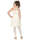 Vestido kids de malla con estrellas brillantes