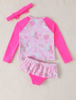 Traje de Baño Niña con estampado de dibujos animados