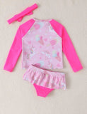 Traje de Baño Niña con estampado de dibujos animados