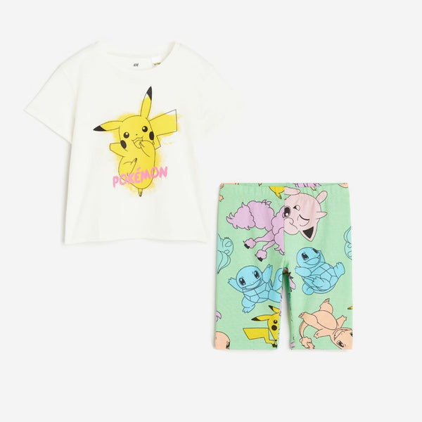 Set de niña con estampado de Pokémon