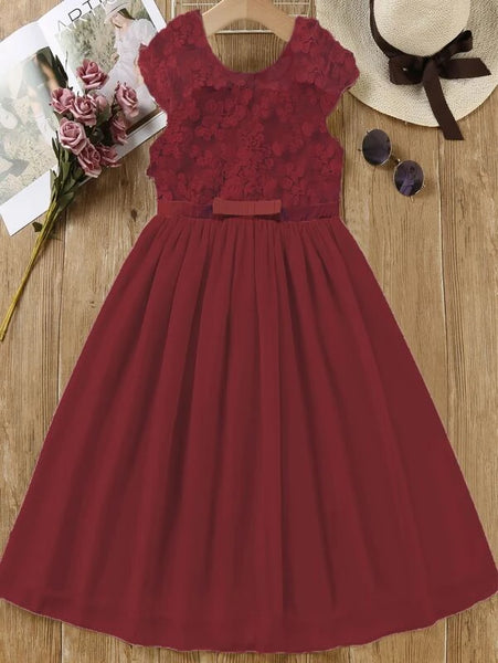 Vestido Kids Con encaje