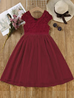 Vestido Kids Con encaje